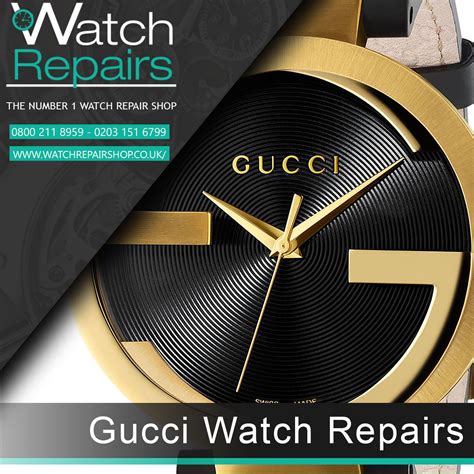 gucci watch repairs uk